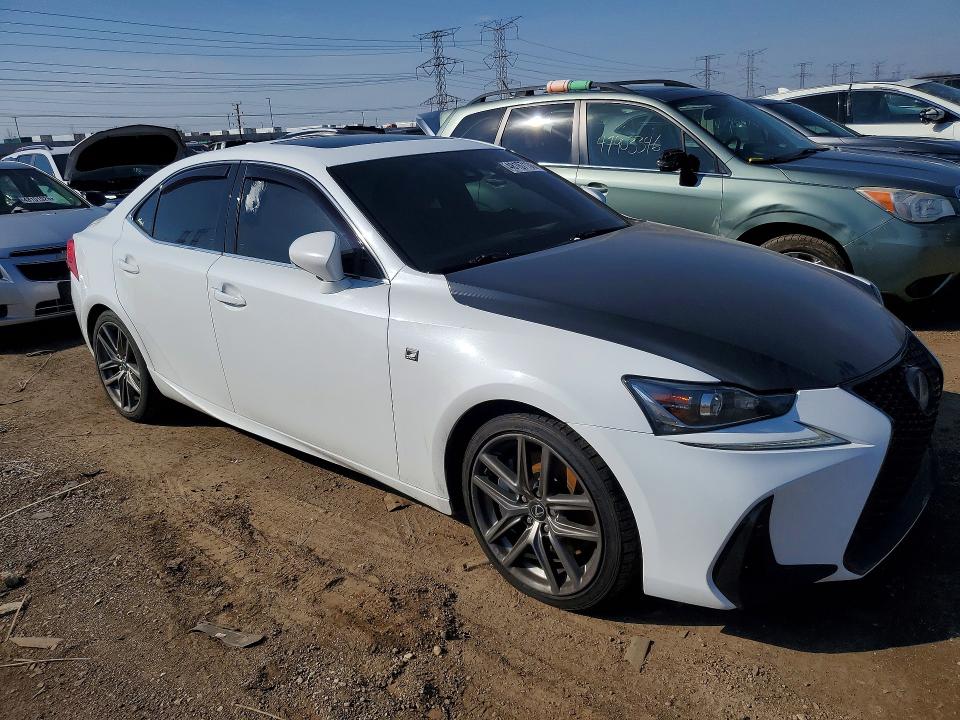 2017 Lexus Is VIN JTHCM1D22H5018693 COPART salvage auction — SIDE, Il - Salvage Certificate, sold $5,500 on 2026-07-09 (photo 4)