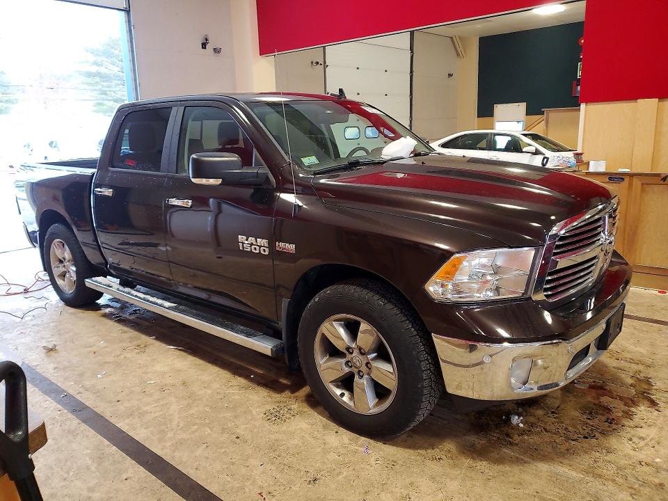 2017 Ram 1500 VIN 3C6RR7LT5HG709520 COPART salvage auction — REAR END, Ma - Cert Of Title-Salvage, sold $15,000 on 2026-10-01 (photo 4)