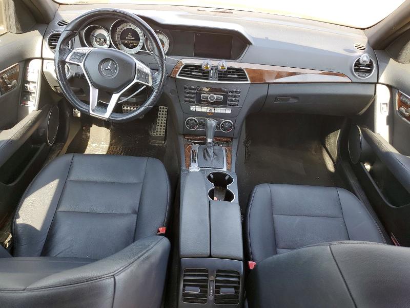 2014 Mercedes-benz C-klasse VIN WDDGF8AB4EA930907 COPART salvage auction — FRONT END, Il - Salvage Certificate, sold $3,350 on 2026-07-21 (photo 8)