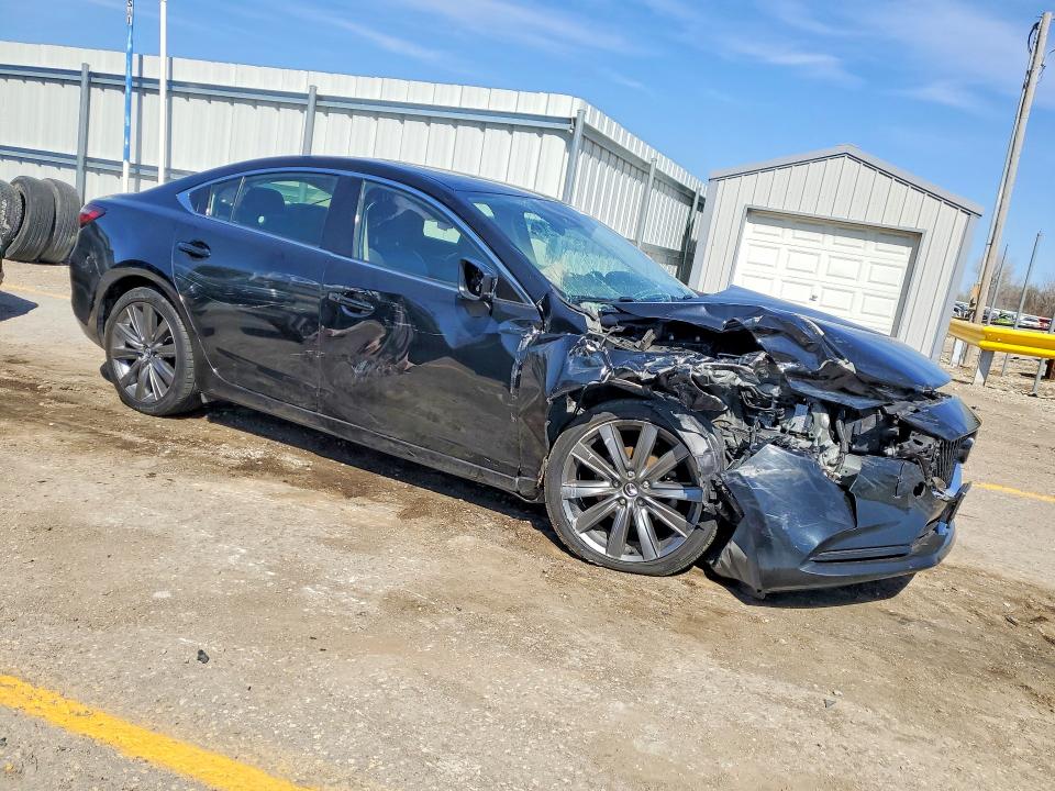2021 Mazda 6 VIN JM1GL1VM8M1619033 COPART salvage auction — FRONT END, Ks - Cert Of Title-Salvage, sold $1,400 on 2026-07-08 (photo 4)