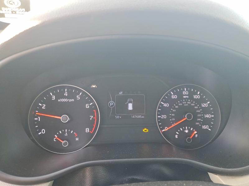 2018 Kia VIN KNDPM3AC9J7396936 COPART salvage auction — NORMAL WEAR, Sd - Certificate Of Title, sold $3,000 on 2026-07-28 (photo 9)