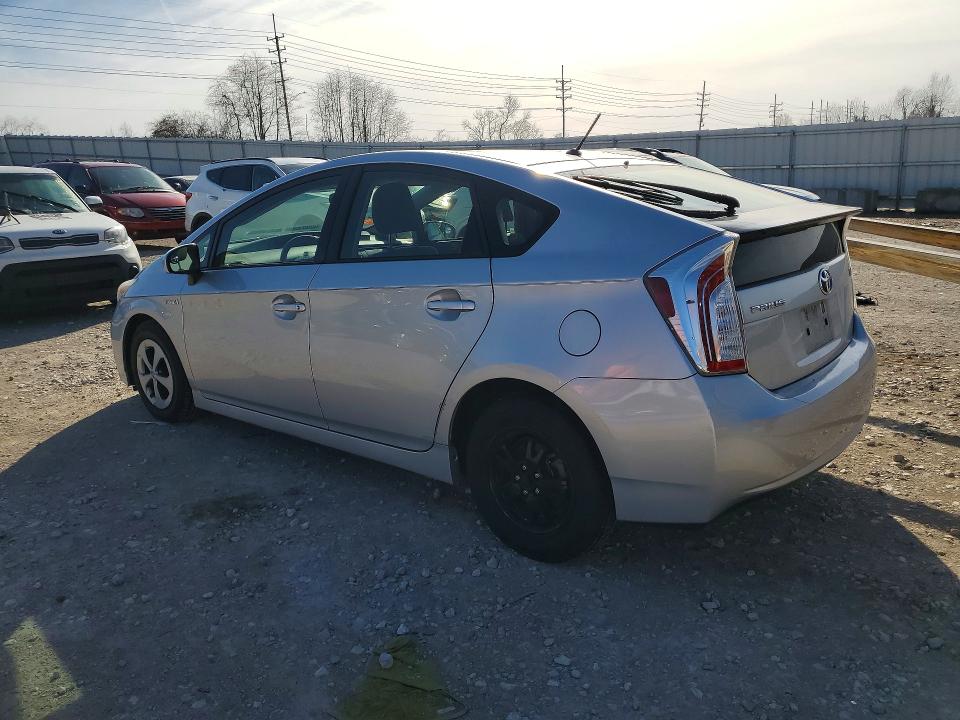 2013 Toyota Prius VIN JTDKN3DU6D5567475 COPART salvage auction — FRONT END, Mo - Salvage Certificate Of Title, sold $875 on 2026-07-08 (photo 2)