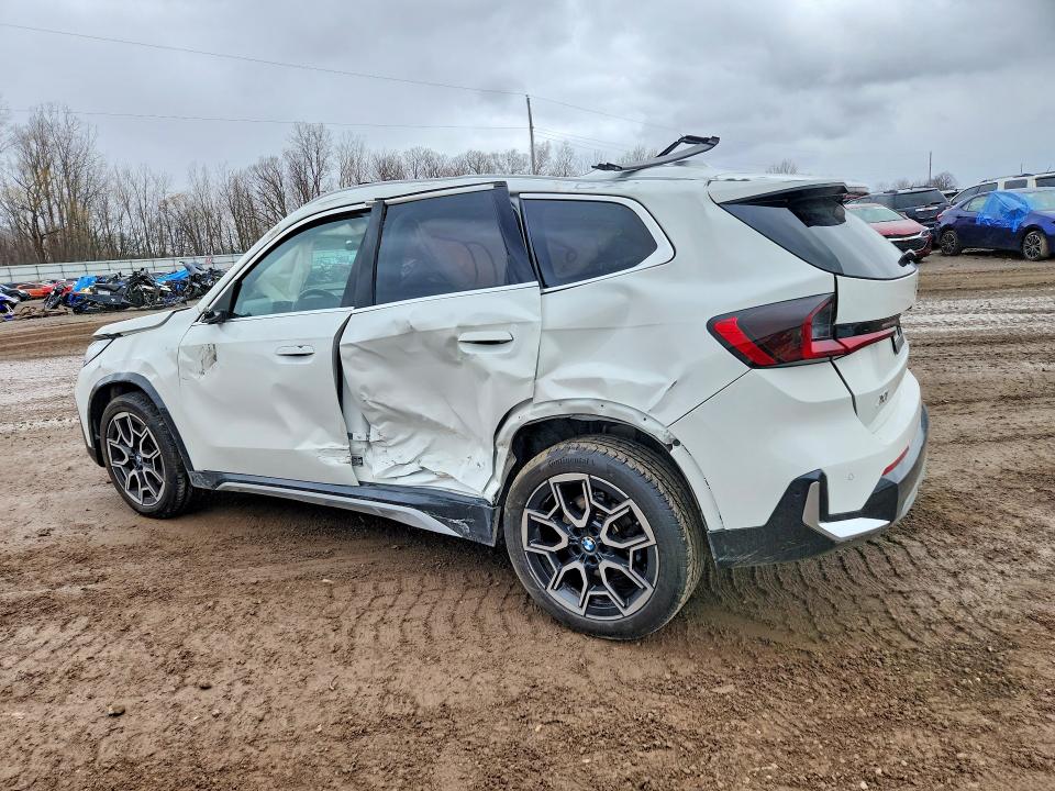 2025 BMW X1 VIN WBX73EF06S5341700 COPART salvage auction — SIDE, Mi - Scrap Certificate Of Title, sold $200 on 2026-07-29 (photo 2)