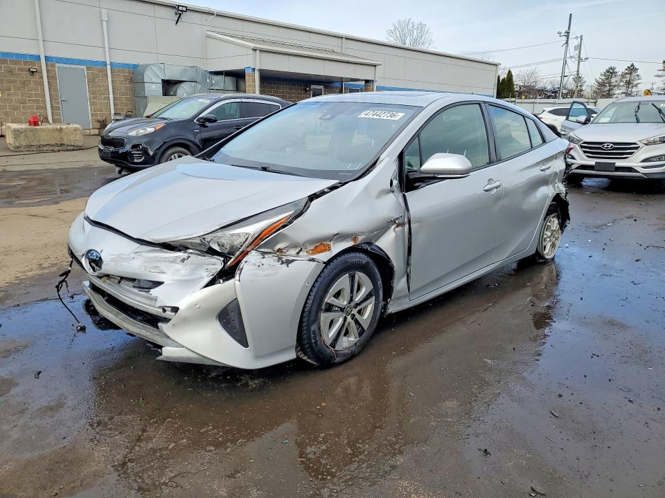 2018 Toyota Prius VIN JTDKARFU1J3551686 COPART salvage auction — FRONT END, CT - CERT OF TITLE-SALVAGE, sold $450 on 2026-07-28 (photo 1)