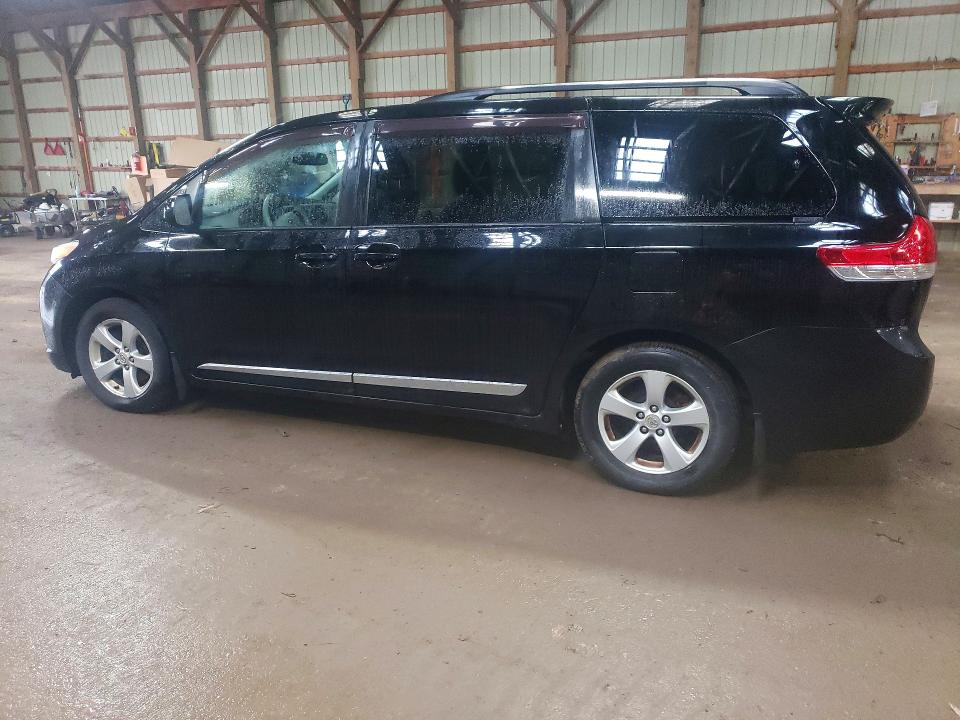 2011 Toyota Sienna VIN 5TDKK3DC3BS051159 COPART salvage auction — SIDE, ON - PERMIT SALVAGE, sold $3,600 on 2026-07-14 (photo 2)