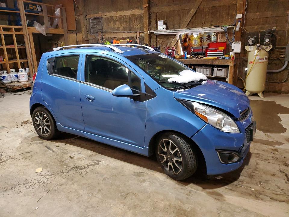 2014 Chevrolet Spark VIN KL8CF6S9XEC548080 COPART salvage auction — SIDE, Mn - Cert Of Title-Prior Salvage, sold $825 on 2026-07-14 (photo 4)