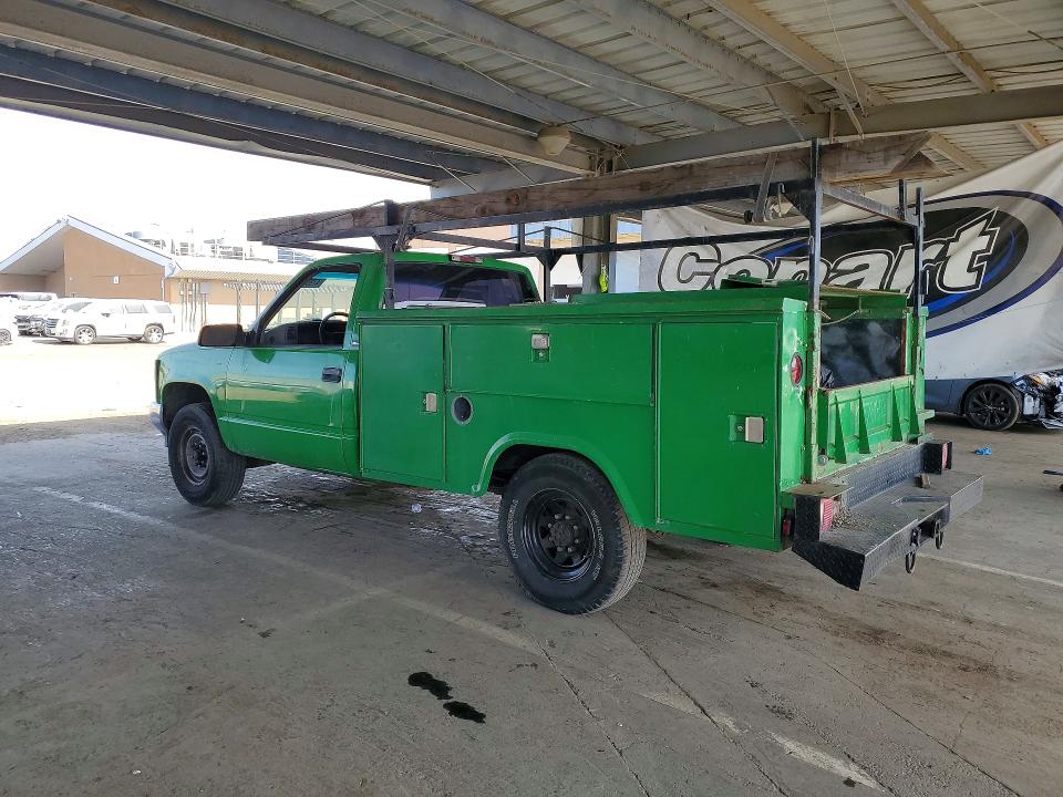 1997 Gmc SIERRA VIN 1GDGC34R8VF043713 COPART salvage auction — MINOR DENT/SCRATCHES, Ca - Dis/Dlr/Exp App For Dup Clean, sold $200 on 2026-07-09 (photo 2)