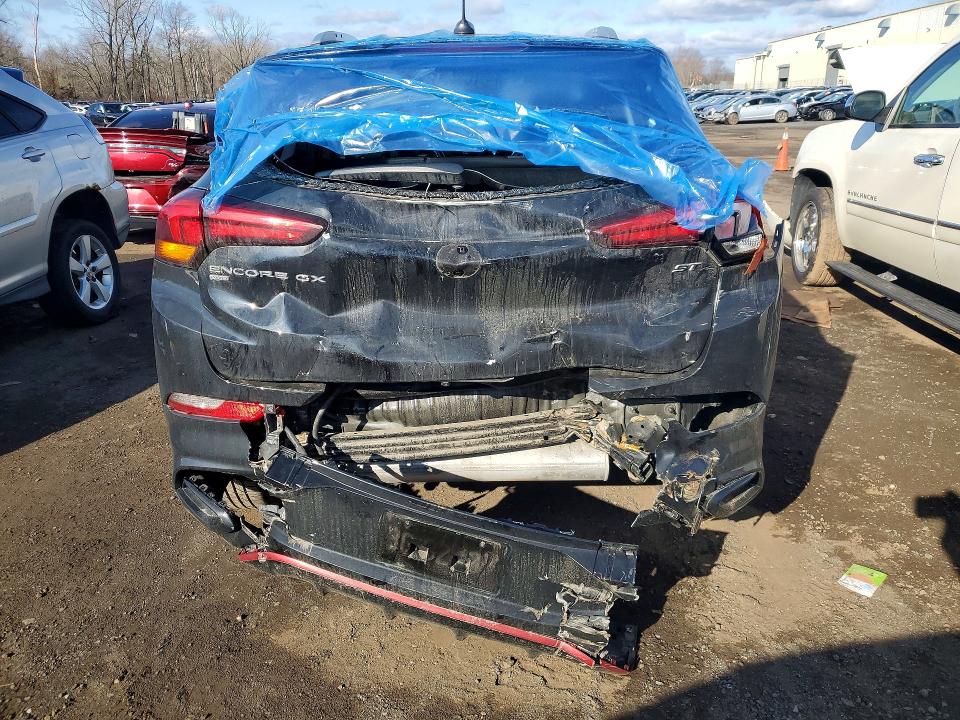 2020 Buick Encore VIN KL4MMCSL1LB082600 COPART salvage auction — REAR END, Salvage Title, sold $475 on 2026-07-24 (photo 6)