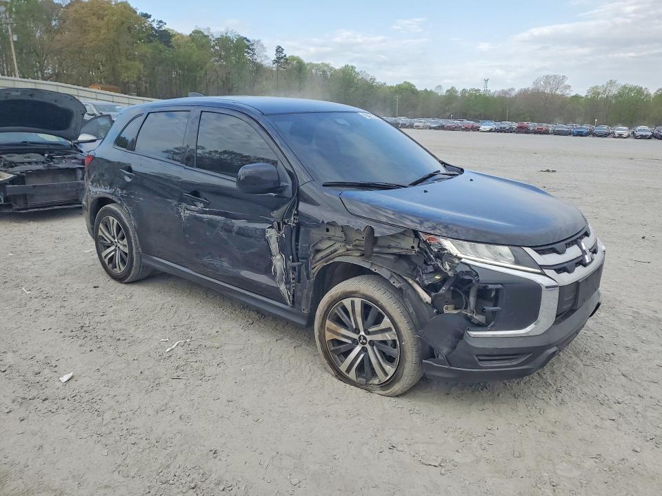 2022 Mitsubishi Outlander VIN JA4APUAU1NU000821 COPART salvage auction — FRONT END, Nc - Salvage Certificate Of Title, sold $3,250 on 2026-07-08 (photo 4)