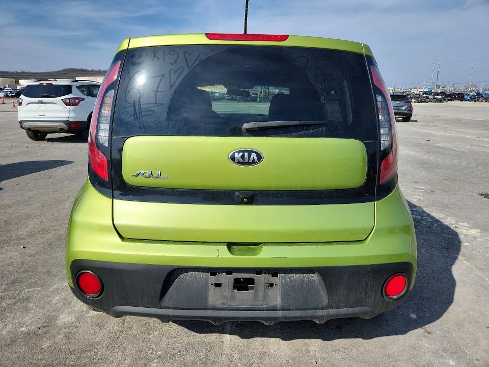 2018 Kia Soul VIN KNDJN2A26J7899442 COPART salvage auction — FRONT END, Ok - Cert Of Title-Salvage, sold $1,400 on 2026-07-15 (photo 6)