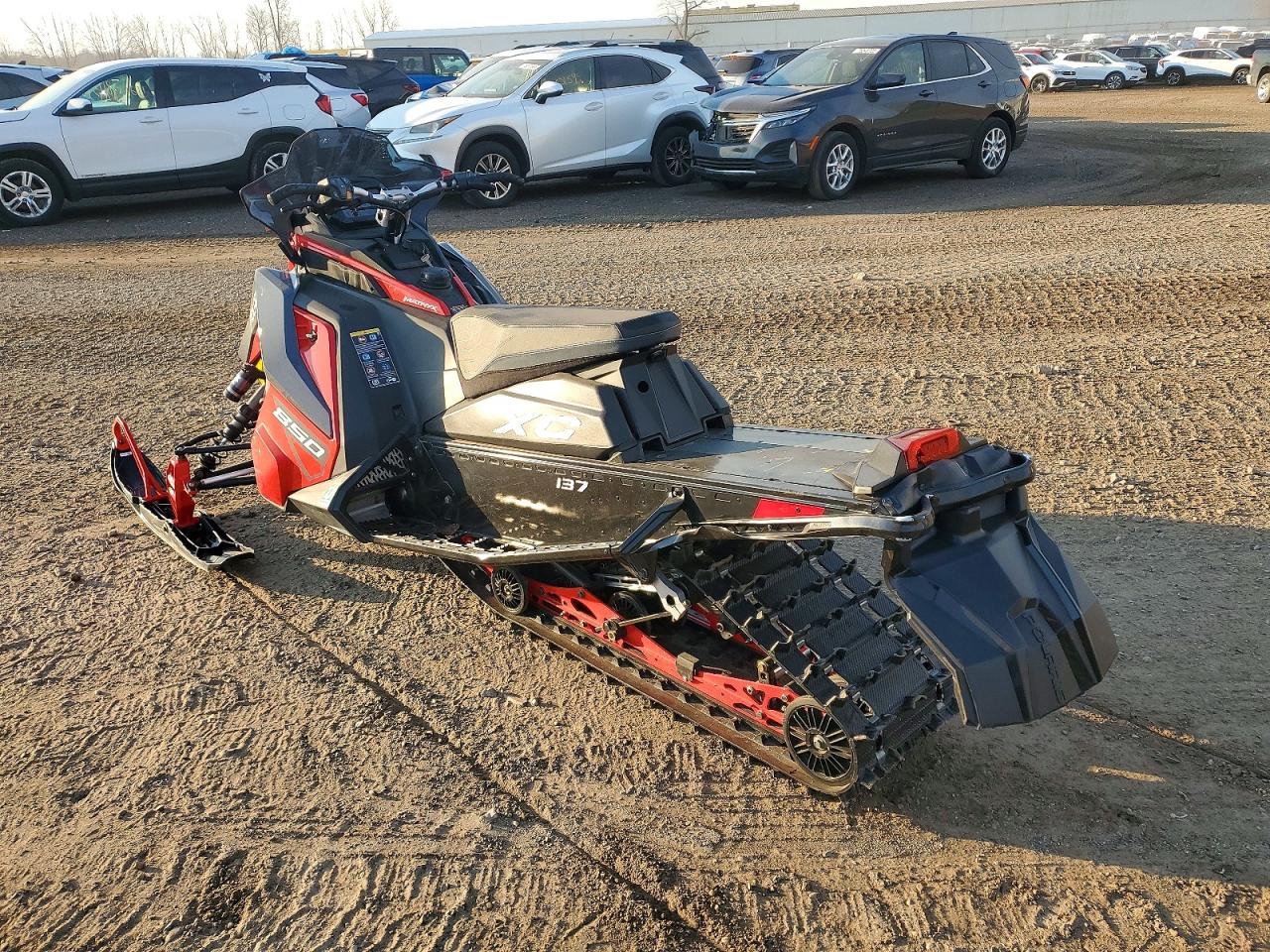 2024 Polaris 850 VIN SN1TDP8R2RC205759 COPART salvage auction — Front End, MI - SNOWMOBILE REGISTRATION, sold $5,400 on 2026-07-09 (photo 3)