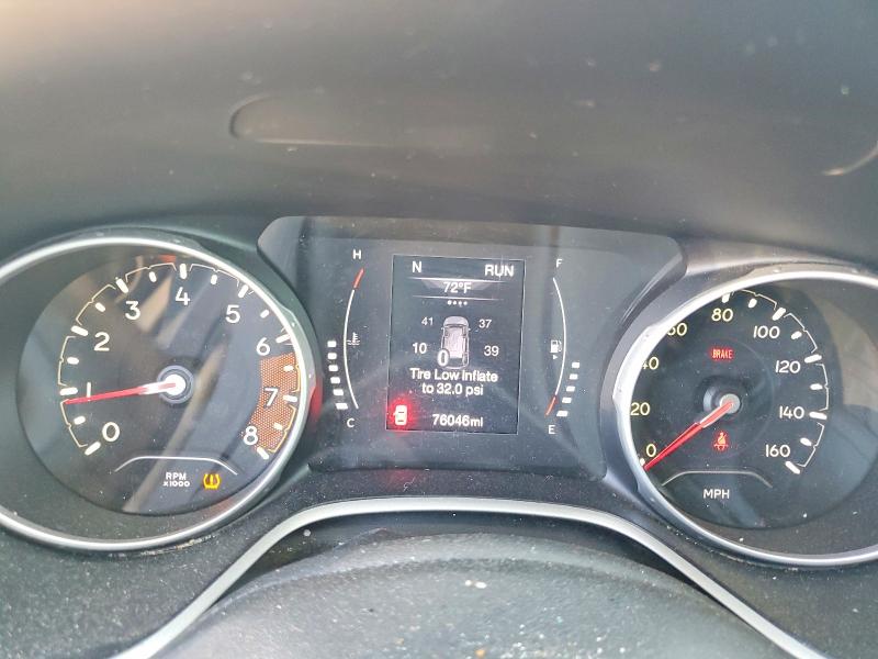 2017 Jeep Compass VIN 3C4NJCAB4HT661288 COPART salvage auction — MINOR DENT/SCRATCHES, Wv - Certificate Of Title, sold $4,600 on 2026-07-02 (photo 9)