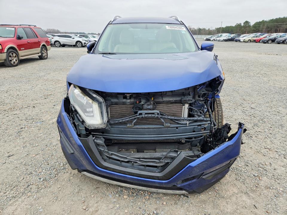 2017 Nissan Rogue VIN JN8AT2MT0HW148142 COPART salvage auction — FRONT END, NC - SALVAGE CERTIFICATE OF TITLE, sold $1,550 on 2026-07-27 (photo 5)