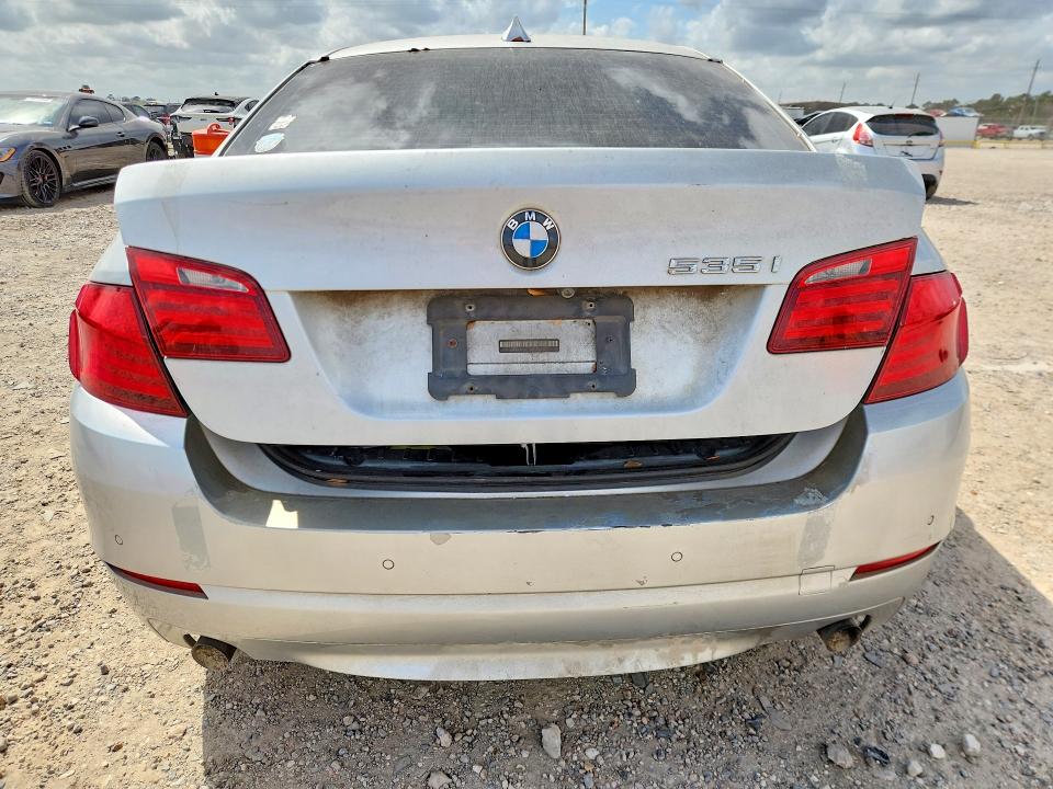 2011 BMW 5 series VIN WBAFU7C58BC869636 COPART salvage auction — FRONT END, Tx - Certificate Of Title, sold $900 on 2026-07-09 (photo 6)
