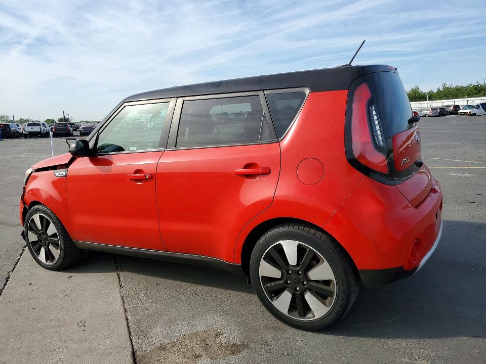 2018 Kia Soul VIN KNDJP3A53J7574399 COPART salvage auction — FRONT END, Ca - Salvage Certificate, sold $3,450 on 2026-07-09 (photo 2)