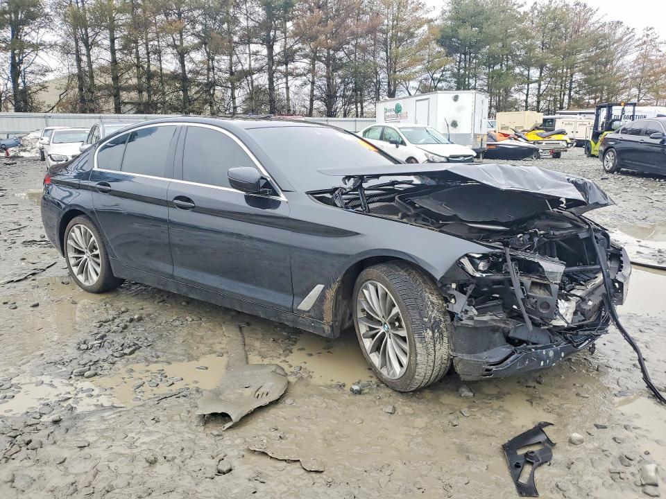 2022 BMW 5er VIN WBA13BJ08NCJ51421 COPART salvage auction — FRONT END, Nj - Cert Of Title-Salvage, sold $4,150 on 2026-07-29 (photo 4)