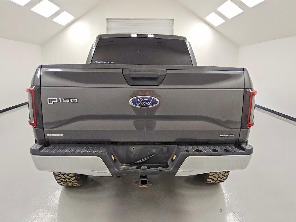 2016 Ford F-150 lightning VIN 1FTEW1EF7GFA55480 COPART salvage auction — MECHANICAL, La - Certificate Of Title, sold $10,800 on 2026-07-02 (photo 6)
