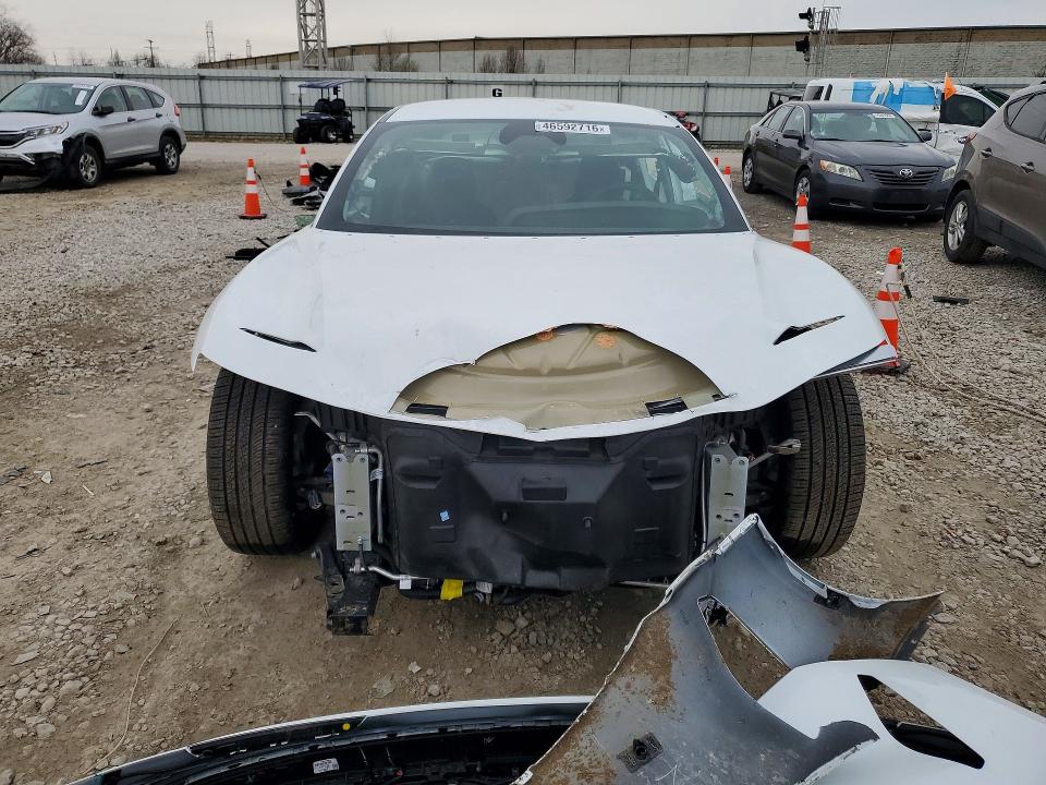 2026 Lucid Air VIN 50EA1TEA2TA041132 COPART salvage auction — FRONT END, Salvage Title, sold $7,400 on 2026-08-21 (photo 5)