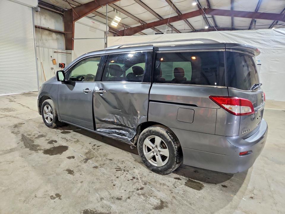2017 Nissan Quest VIN JN8AE2KP5H9170085 COPART salvage auction — SIDE, Ma - Cert Of Title-Salvage, sold $375 on 2026-07-08 (photo 2)