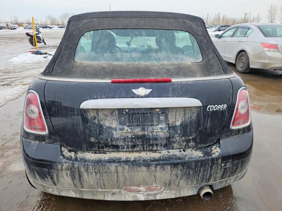 2010 Mini Cooper VIN WMWMR3C50ATZ19641 COPART salvage auction — FRONT END, Qc - Gravement Accidente, sold $1,150 on 2026-07-07 (photo 6)