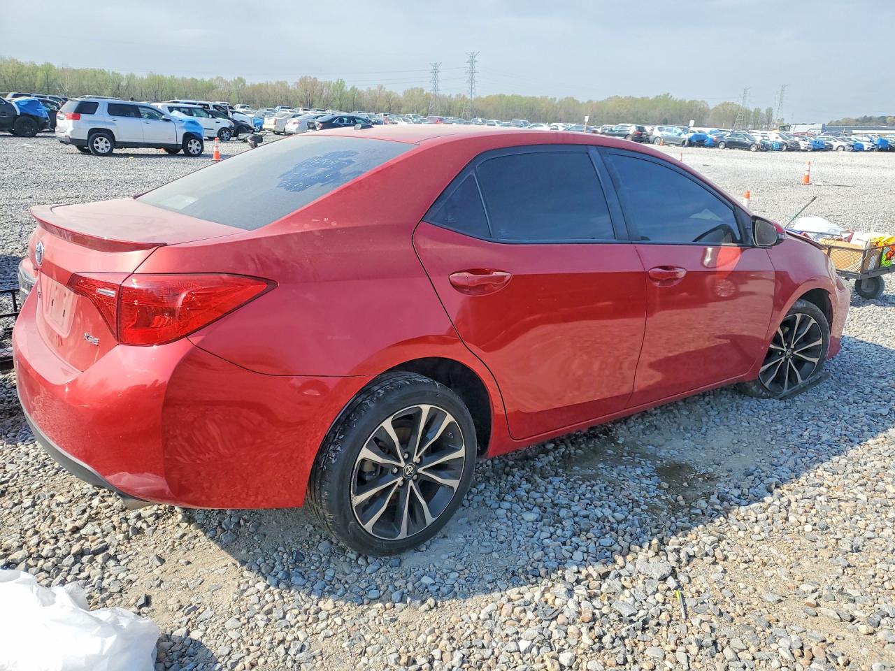 2017 Toyota Corolla VIN 5YFBURHE1HP725304 COPART salvage auction — Front End, TN - SALVAGE CERTIFICATE, sold $1,750 on 2026-07-09 (photo 3)
