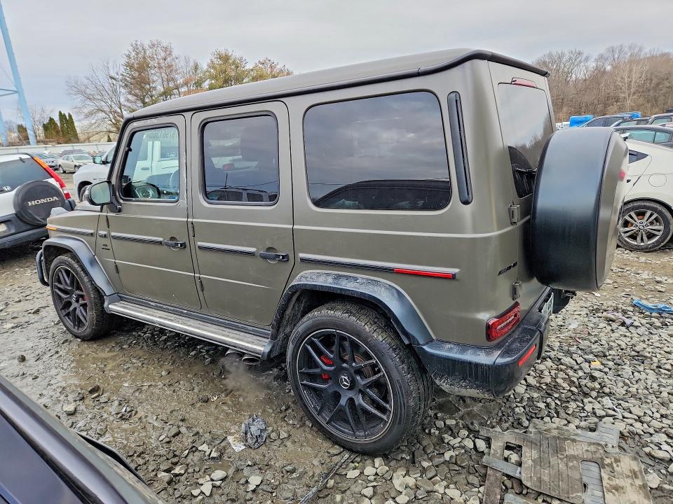 2021 Mercedes-benz G-klasse VIN W1NYC7HJ5MX410444 COPART salvage auction — MINOR DENT/SCRATCHES, Id - Salvage Certificate Of Title, sold $75,500 on 2026-07-23 (photo 2)