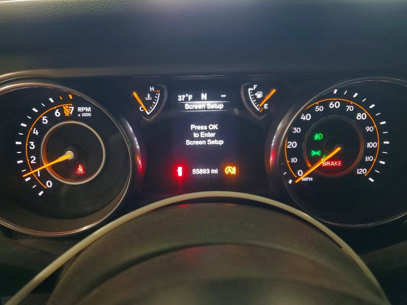 2018 Jeep Wrangler unlimited VIN 1C4HJXDGXJW198987 COPART salvage auction — MINOR DENT/SCRATCHES, Wa - Vehicle Cert Of Ownership-Titl, sold $14,100 on 2026-07-02 (photo 9)