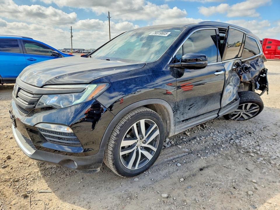 2017 Honda Pilot VIN 5FNYF6H08HB027792 — COPART salvage auction photo