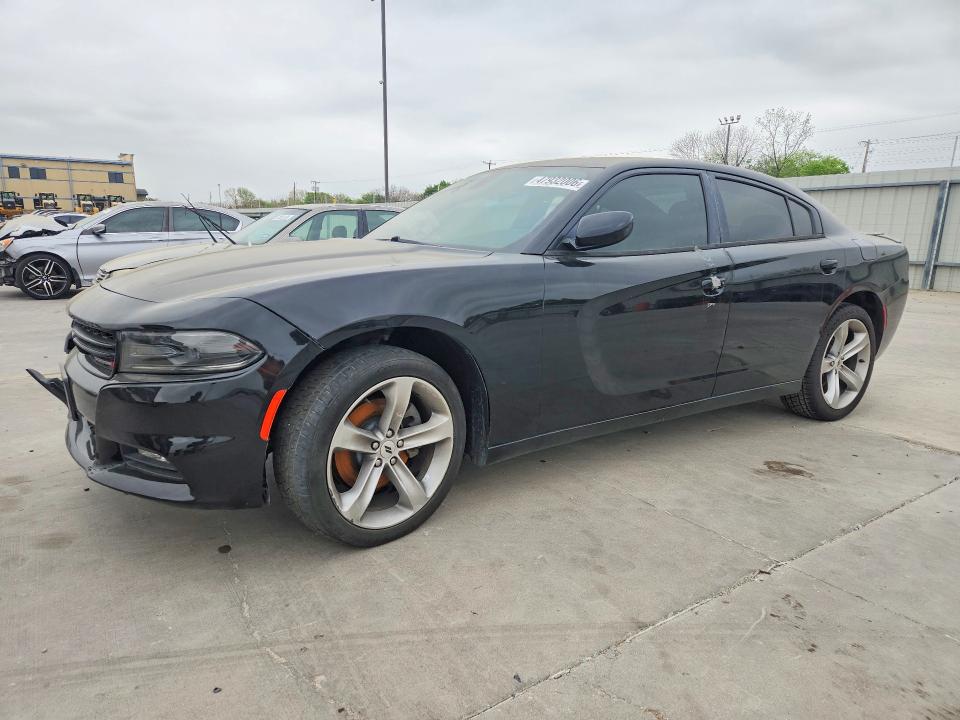 2016 Dodge Charger VIN 2C3CDXCTXGH227285 COPART salvage auction — FRONT END, Tx - Salvage Vehicle Title, sold $3,250 on 2026-07-09 (photo 1)