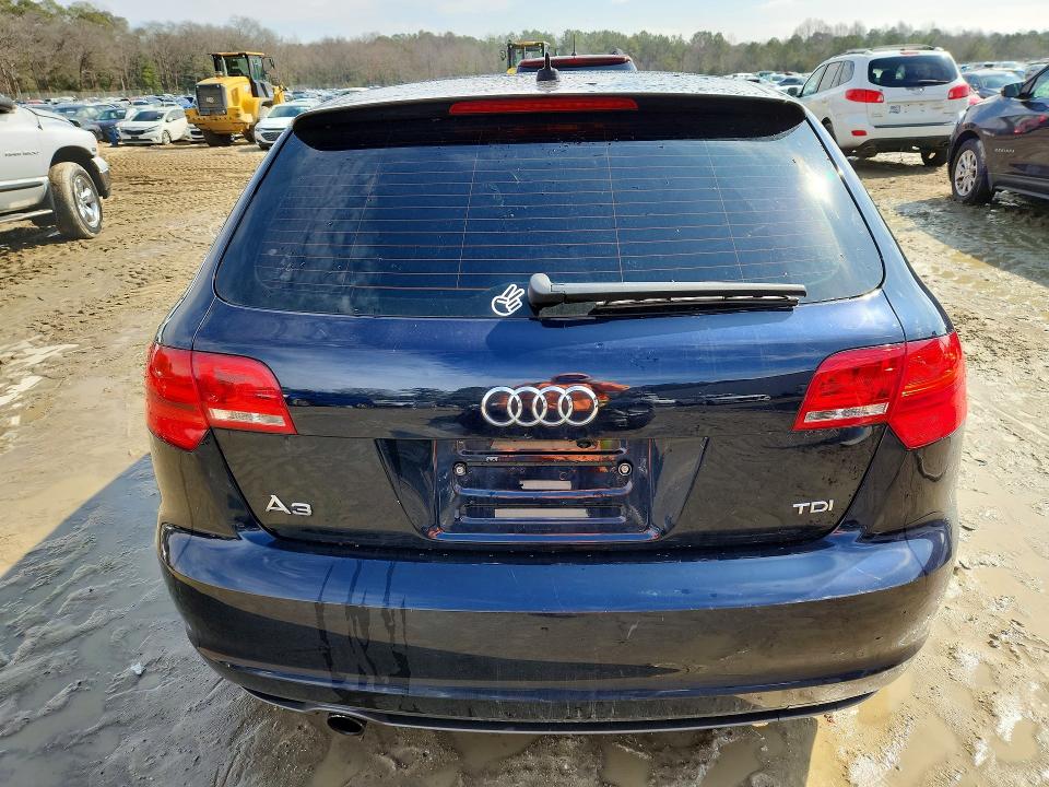 2012 Audi A3 VIN WAUBJAFM0CA089652 COPART salvage auction — FRONT END, De - Salvage Certificate, sold $325 on 2026-07-21 (photo 6)