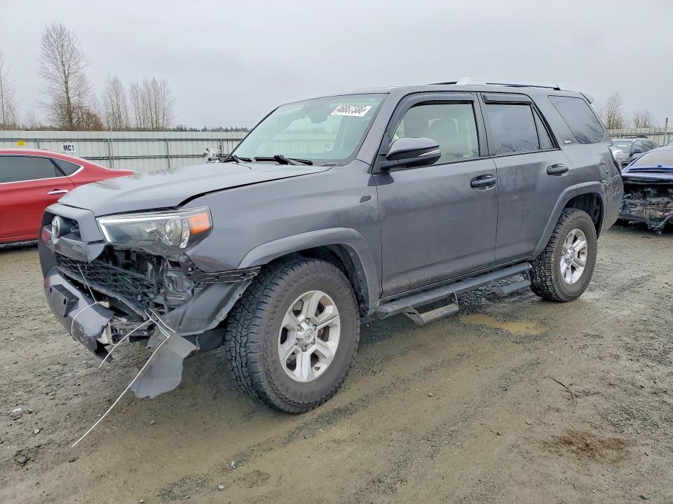 2018 Toyota 4runner VIN JTEBU5JR8J5550733 COPART salvage auction — FRONT END, Salvage Title, sold $13,000 on 2026-07-20 (photo 1)