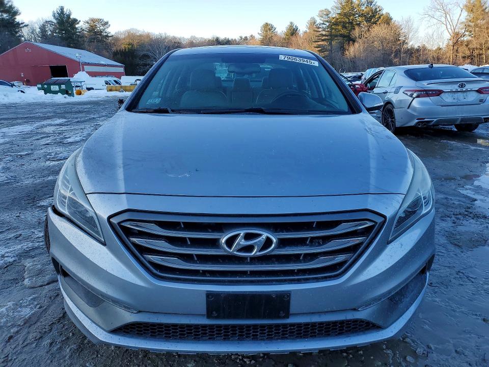 2017 Hyundai Sonata VIN 5NPE34AF7HH524848 COPART salvage auction — FRONT END, Ma - Cert Of Title-Parts Only Salva, sold $1,300 on 2026-07-06 (photo 5)