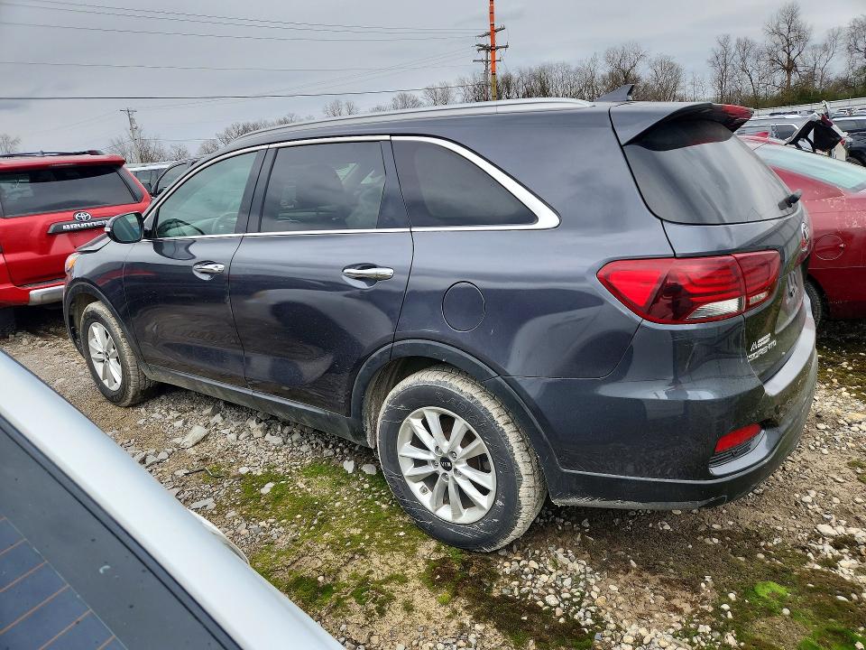 2019 Kia Sorento VIN 5XYPG4A34KG457952 COPART salvage auction — REAR END, Salvage Title, sold $1,950 on 2026-08-24 (photo 2)