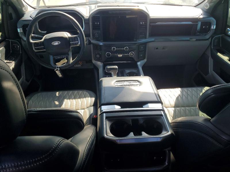 2021 Ford F-150 Lightning VIN 1FTFW1ED9MFB46636 COPART salvage auction — Burn Engine, FL - CERT OF TITLE SLVG REBUILDABLE, sold $19,100 on 2026-04-28 (photo 8)