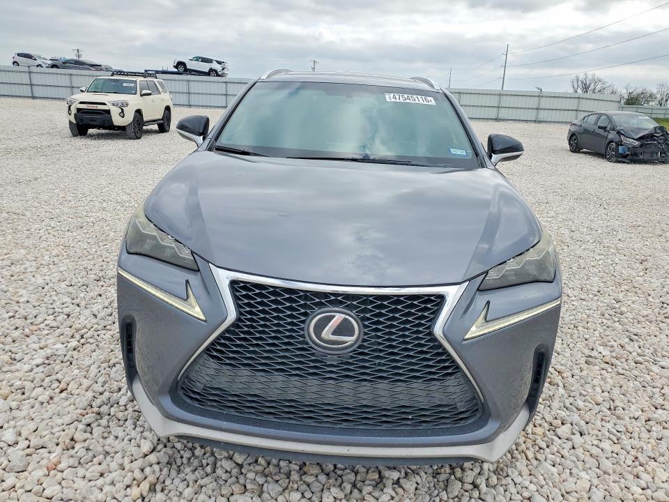 2016 Lexus Nx VIN JTJYARBZ9G2031341 COPART salvage auction — SIDE, Tx - Salvage Vehicle Title, sold $4,600 on 2026-07-23 (photo 5)