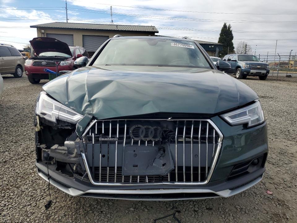 2018 Audi A4 VIN WA19NAF48JA039739 COPART salvage auction — FRONT END, Or - Salvage Title Certificate, sold $6,500 on 2026-07-07 (photo 5)