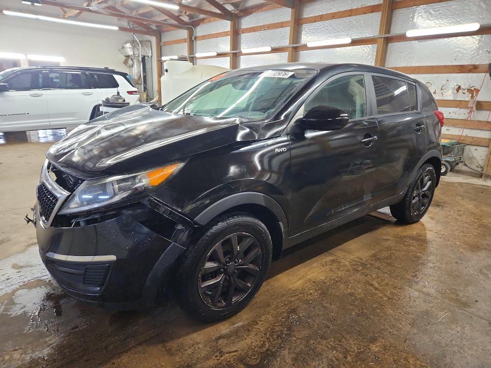 2016 Kia Sportage VIN KNDPBCAC4G7810848 COPART salvage auction — FRONT END, Il - Salvage Certificate, sold $1,150 on 2026-07-27 (photo 1)