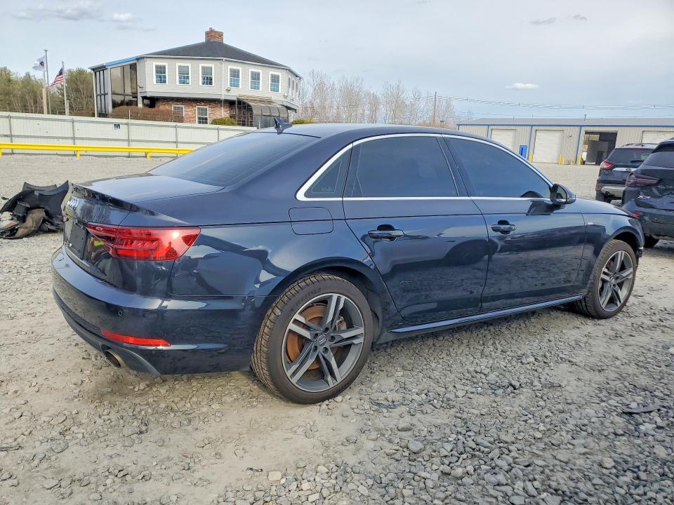 2018 Audi A4 VIN WAUENAF40JA048419 COPART salvage auction — FRONT END, Id - Salvage Certificate Of Title, sold $6,700 on 2026-07-06 (photo 3)