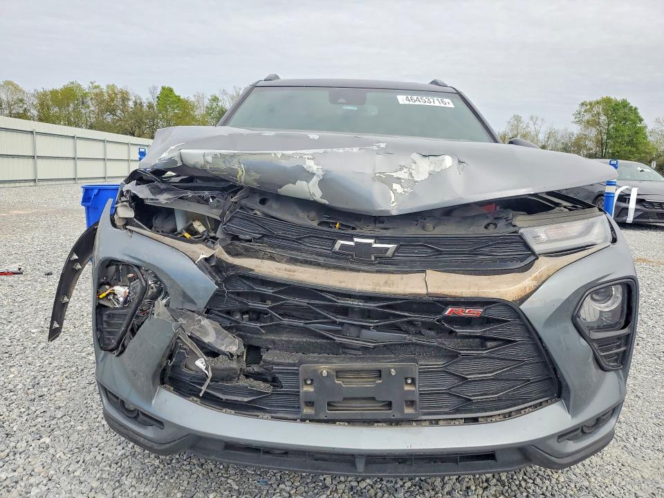 2022 Chevrolet Trailblazer VIN KL79MTSL4NB008759 COPART salvage auction — FRONT END, Salvage Title, sold $2,350 on 2026-07-13 (photo 5)