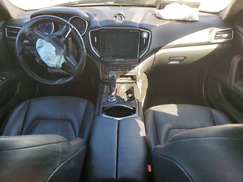 2019 Maserati Ghibli VIN ZAM57XSA4K1325128 COPART salvage auction — FRONT END, Nv - Salvage Title, sold $325 on 2026-07-16 (photo 8)