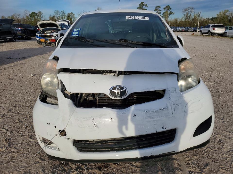2010 Toyota Yaris VIN JTDJT4K3XA5322904 COPART salvage auction — REAR END, Tx - Salvage Vehicle Title, sold $675 on 2026-07-02 (photo 5)