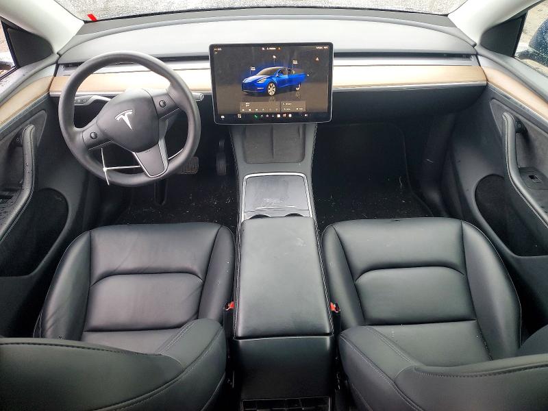 2023 Tesla Model y VIN 7SAYGDEE3PA116170 COPART salvage auction — REAR END, Nj - Cert Of Title-Salvage, sold $225 on 2026-07-27 (photo 8)