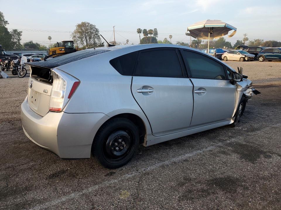 2011 Toyota Prius VIN JTDKN3DU1B0266266 COPART salvage auction — FRONT END, Ca - Salvage Certificate, sold $400 on 2026-07-24 (photo 3)