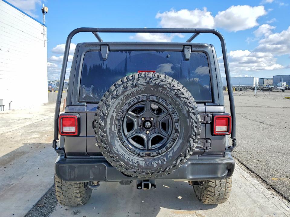 2018 Jeep Wrangler unlimited VIN 1C4HJXDGXJW198987 COPART salvage auction — MINOR DENT/SCRATCHES, Wa - Vehicle Cert Of Ownership-Titl, sold $14,100 on 2026-07-02 (photo 6)