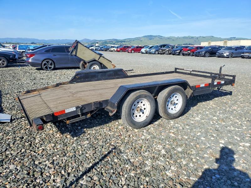 2018 Pj trailer Trailers VIN 1R9BC1623JF600827 COPART salvage auction — REAR END, CA - SALVAGE CERTIFICATE, sold $1,850 on 2026-07-09 (photo 4)