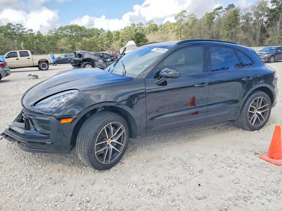 2025 Porsche Macan VIN WP1AA2A55SLB11263 COPART salvage auction — Front End, TX - SALVAGE VEHICLE TITLE, sold $22,300 on 2026-05-05 (photo 1)