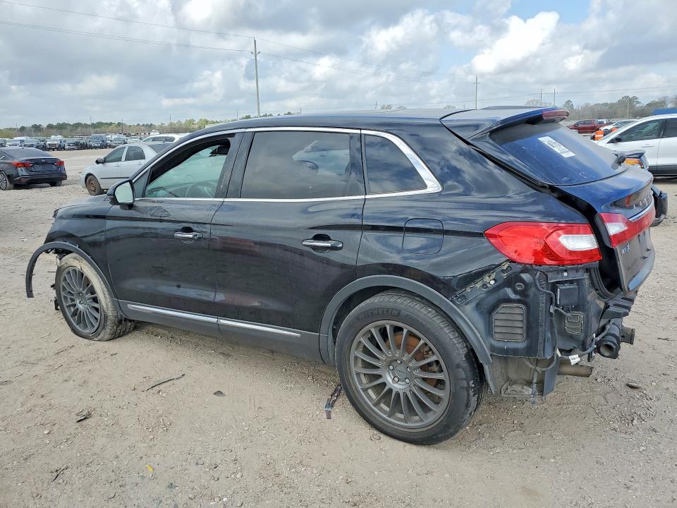 2016 Lincoln Mkx VIN 2LMPJ6LR6GBL60648 COPART salvage auction — FRONT END, Tx - Certificate Of Title, sold $1,150 on 2026-07-09 (photo 2)
