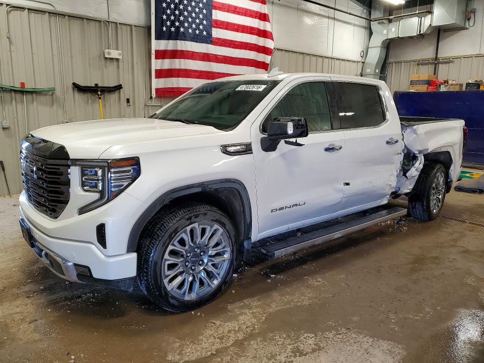 2025 Gmc SIERRA VIN 1GTUUHE88SZ151637 COPART salvage auction — SIDE, Wy - Cert Of Title-Salvage, sold $22,300 on 2026-07-22 (photo 1)