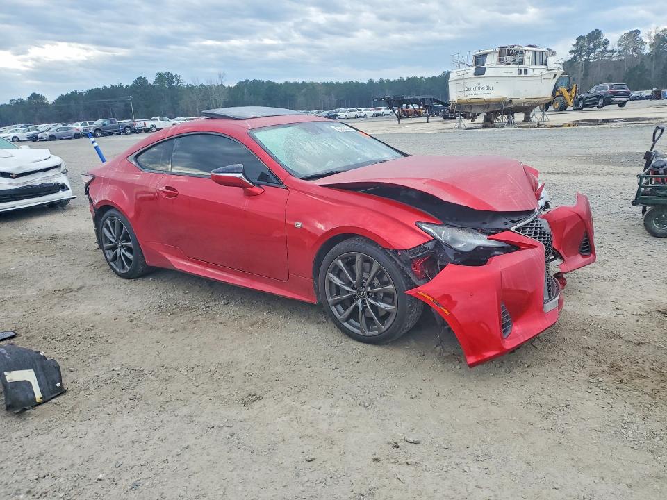 2020 Lexus VIN JTHGA5BC8L5010751 COPART salvage auction — FRONT END, Sc - Cert Of Title-Salvage, sold $3,850 on 2026-07-06 (photo 4)
