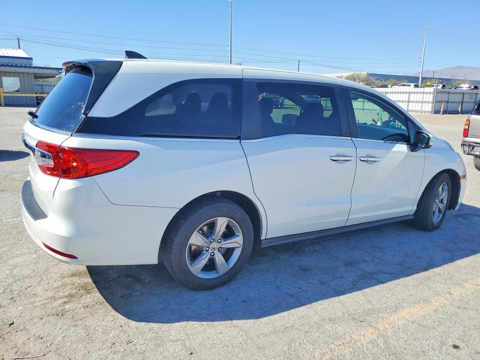 2020 Honda Odyssey VIN 5FNRL6H53LB026034 COPART salvage auction — REAR END, Nv - Salvage Title, sold $6,400 on 2026-07-09 (photo 3)